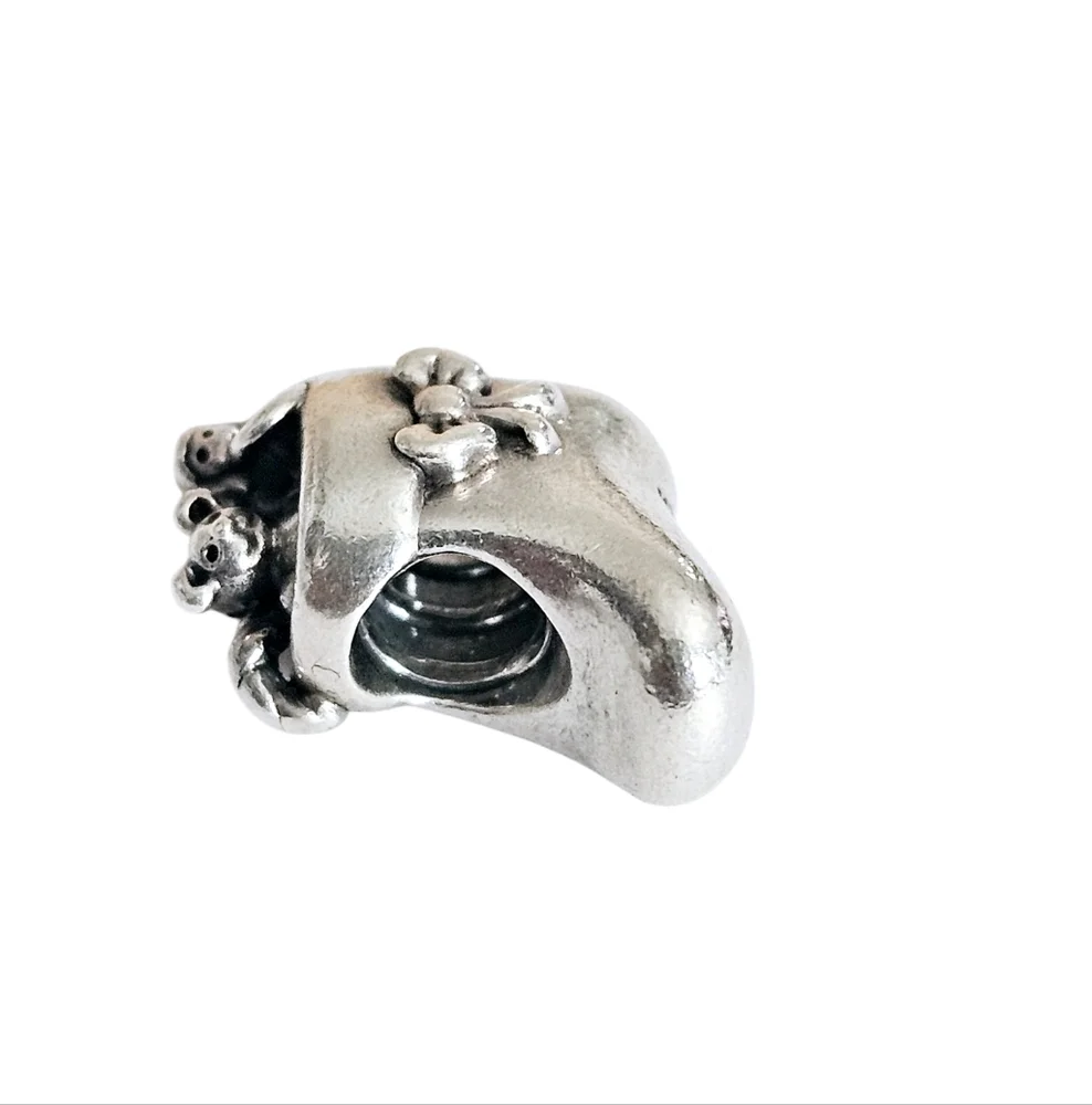 Pandora Exclusive Christmas Stocking Sock Charm 925 ALE Retired